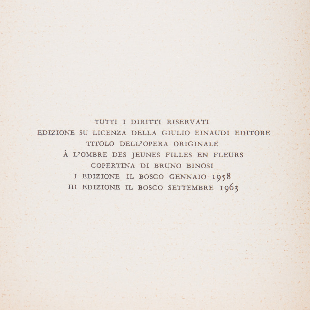 ALL'OMBRA DELLE FANCIULLE IN FIORE | Marcel Proust