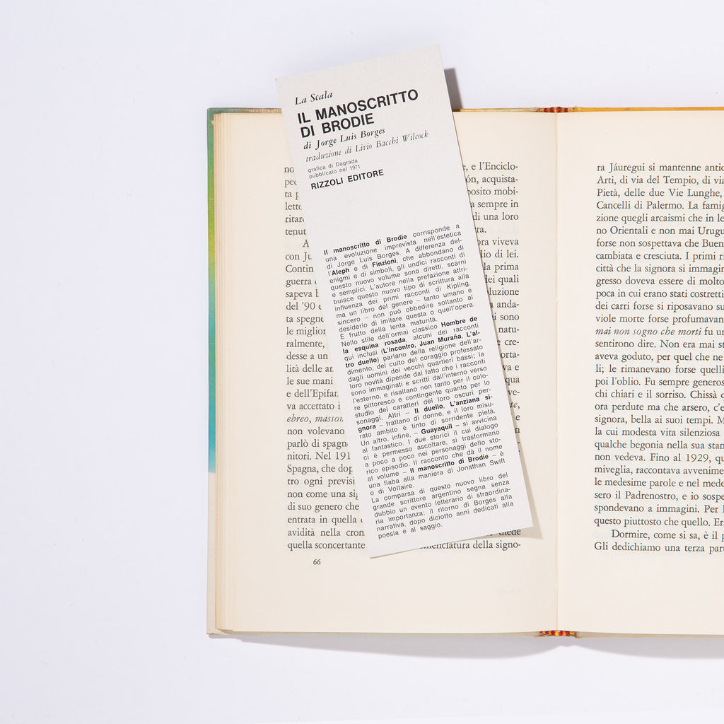 IL MANOSCRITTO DI BRODIE | Jorge Luis Borges
