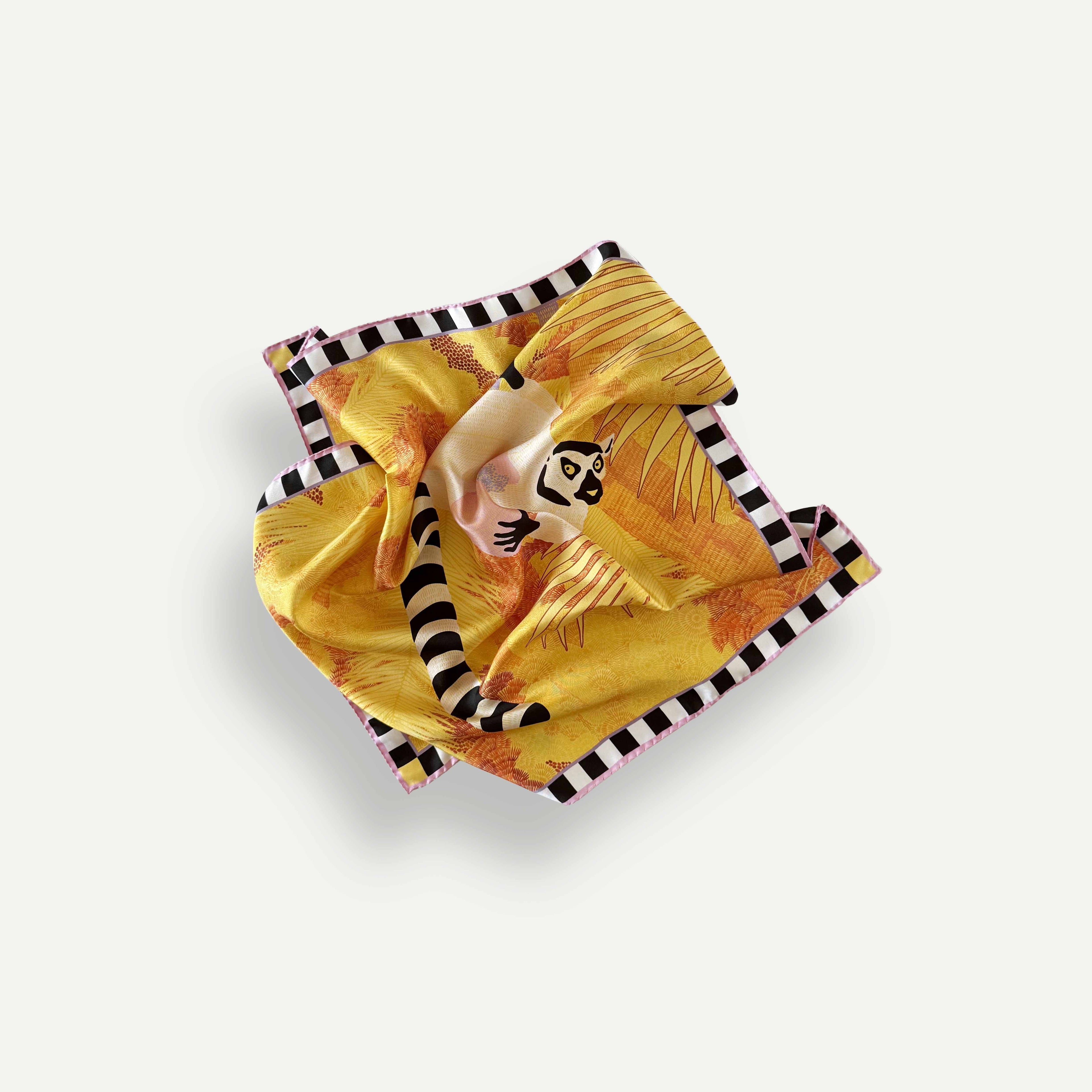 FOULARD GIALLO | Maria Rodina