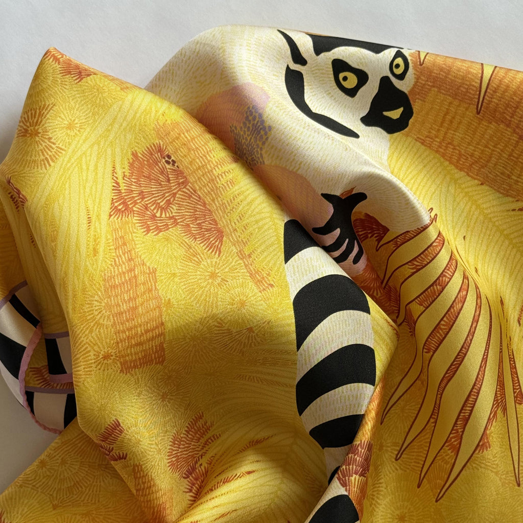 FOULARD GIALLO | Maria Rodina