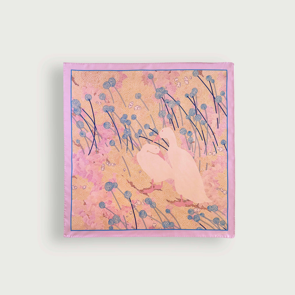FOULARD ROSA | Maria Rodina