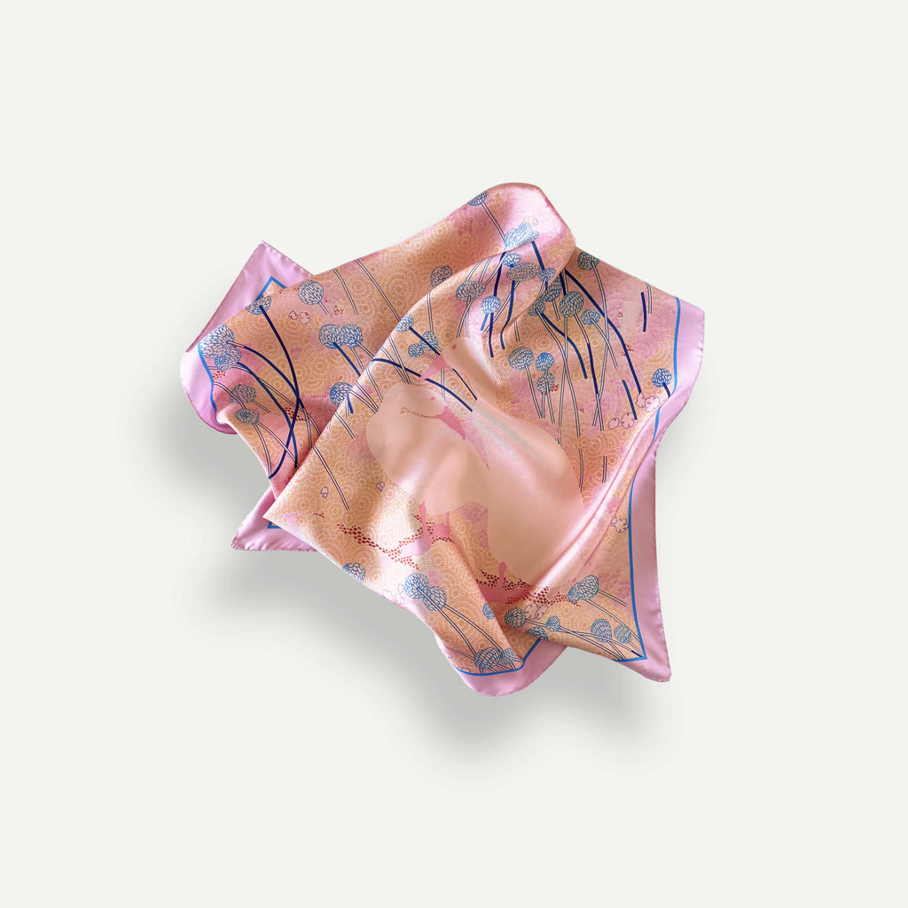 FOULARD ROSA | Maria Rodina