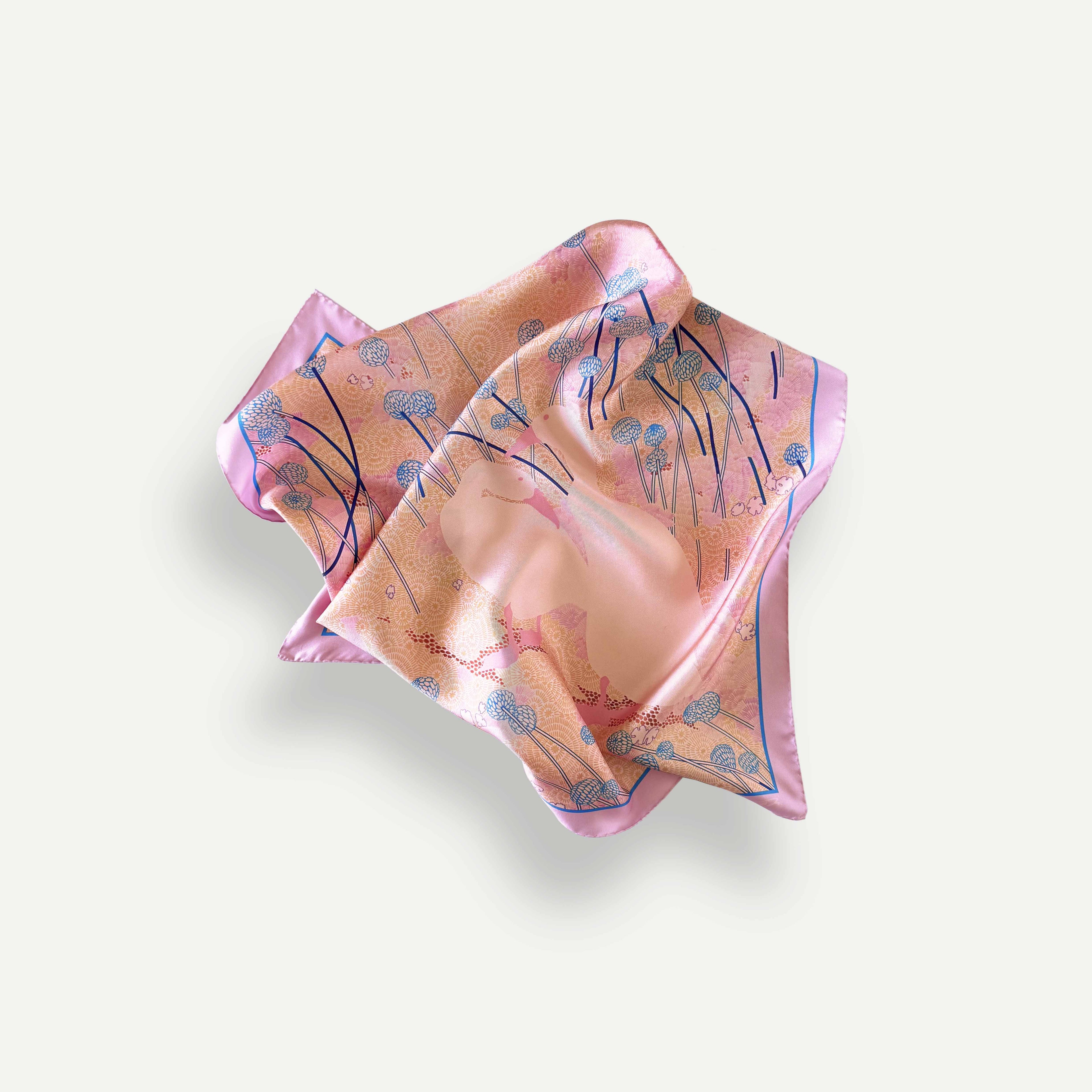 FOULARD ROSA | Maria Rodina