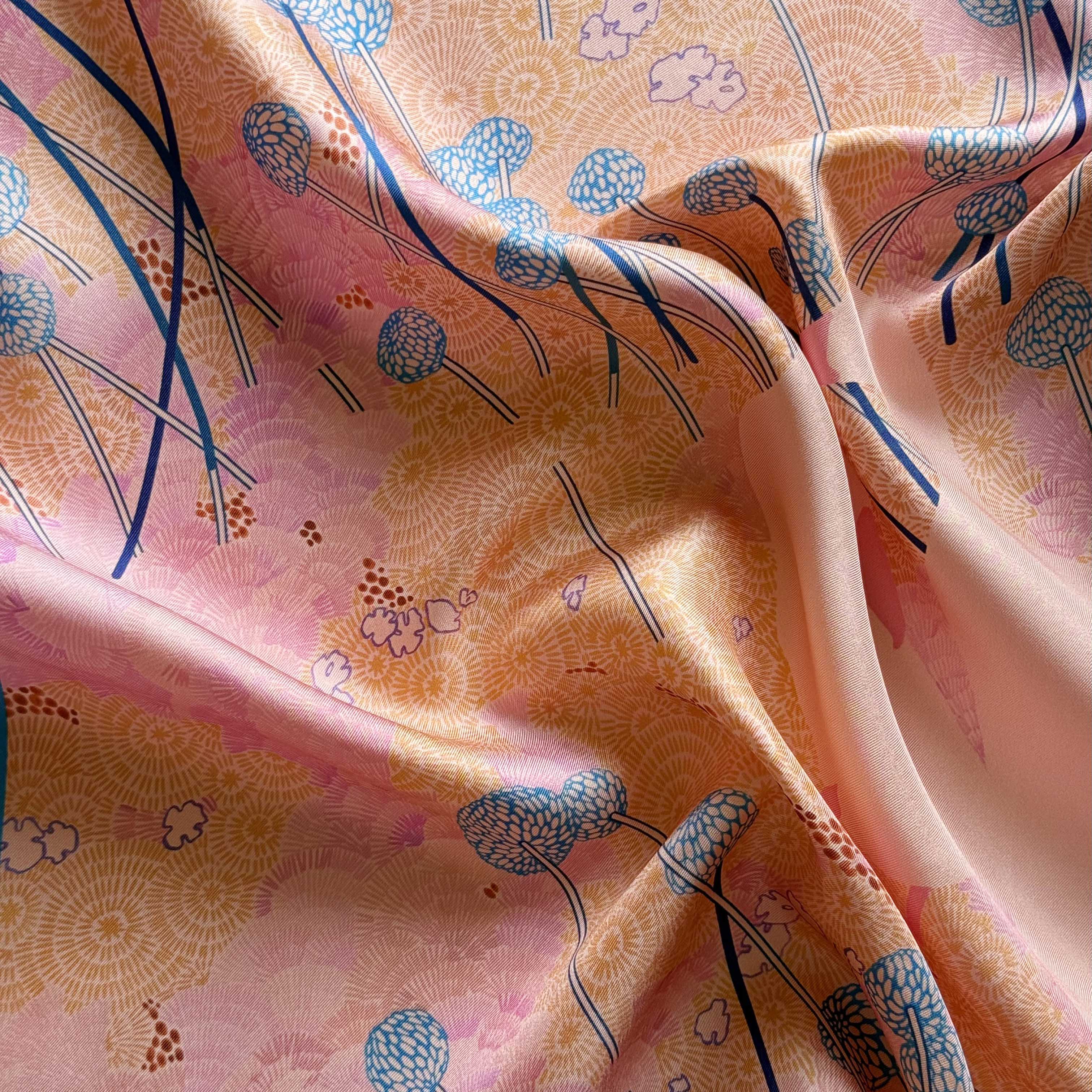 FOULARD ROSA | Maria Rodina