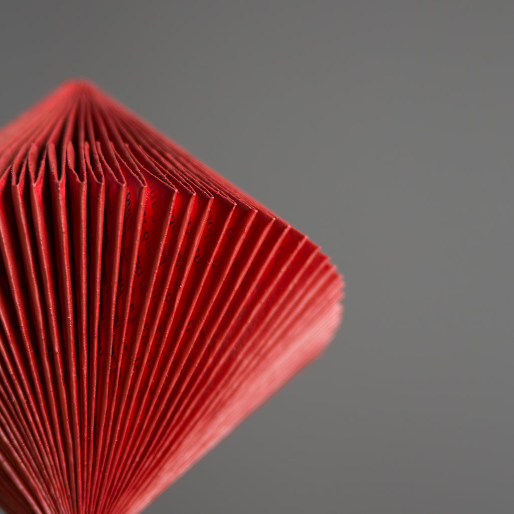 BOOK SCULPTURE ROSSO | Uroš Mihić